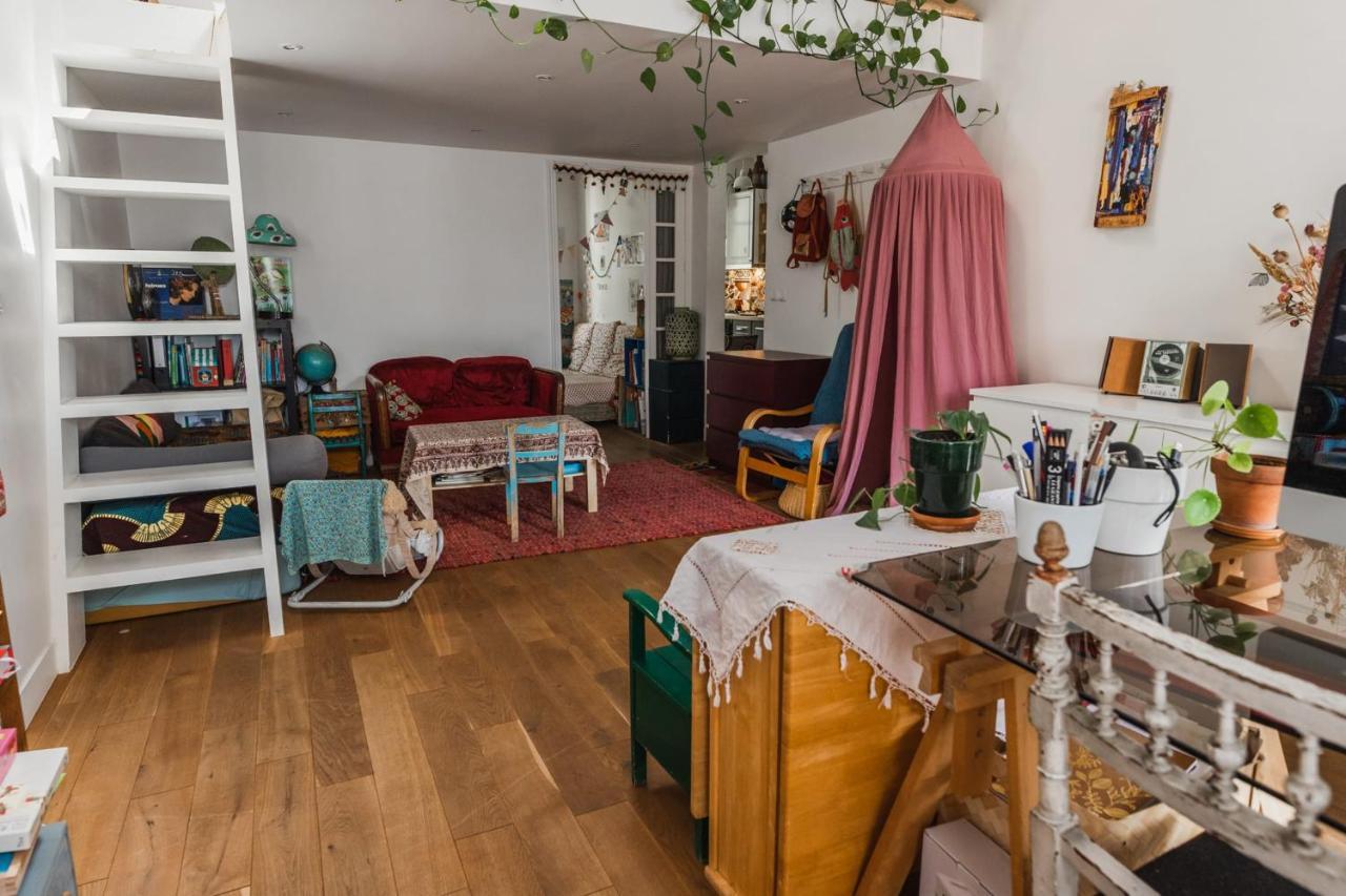 Bright Atypical Duplex In Menilmontant Apartman Párizs Kültér fotó