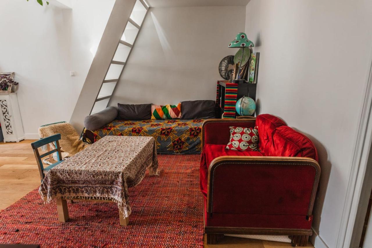Bright Atypical Duplex In Menilmontant Apartman Párizs Kültér fotó